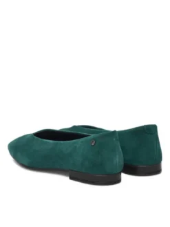 Lasocki Baleriny CEO-RST-ROMI-67W Zielony ciemny