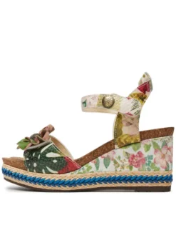 Laura Vita Espadryle Facyo 80 Beżowy