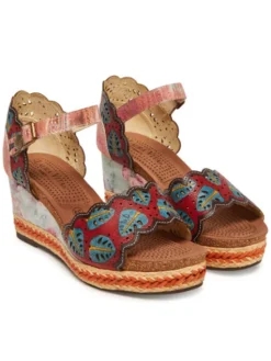 Laura Vita Espadryle Facyo 86 Kolorowy