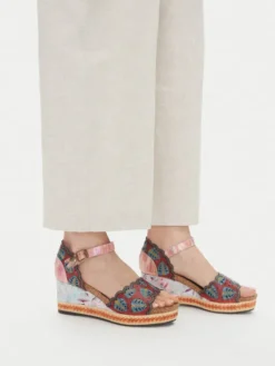 Laura Vita Espadryle Facyo 86 Kolorowy