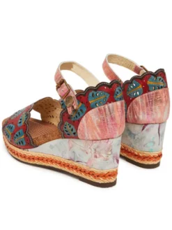 Laura Vita Espadryle Facyo 86 Kolorowy