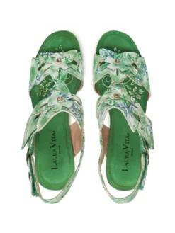 Laura Vita Espadryle Hacdeo 21 Zielony
