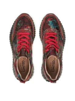 Laura Vita Sneakersy Burton 36 Czerwony