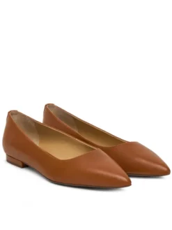 LAUREN RALPH LAUREN Baleriny Londyn 802P09039002 Brązowy