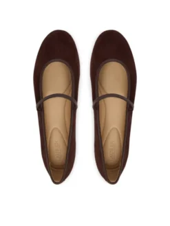 LAUREN RALPH LAUREN Baleriny Jayna Mj Fl 802P18425004 Brązowy