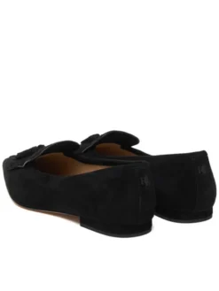 LAUREN RALPH LAUREN Baleriny 802P04175001 Czarny