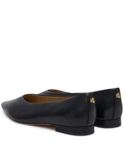 LAUREN RALPH LAUREN Baleriny Audri 802P18411002 Czarny