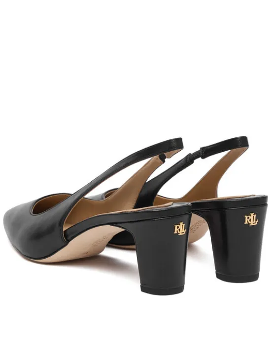 LAUREN RALPH LAUREN Czółenka 802P00096001 Czarny