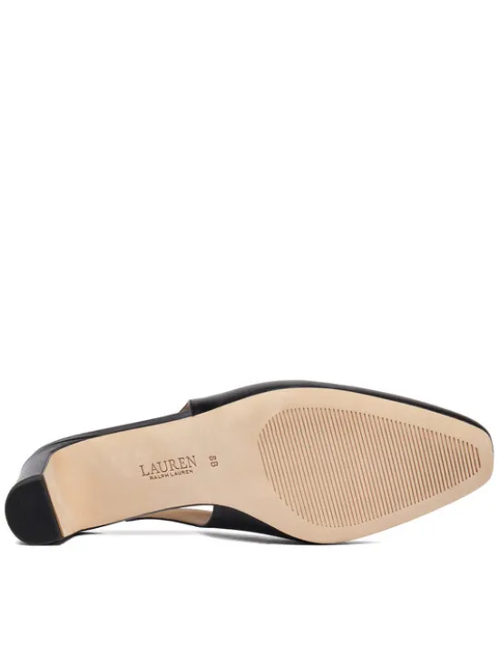 LAUREN RALPH LAUREN Czółenka 802P00096001 Czarny