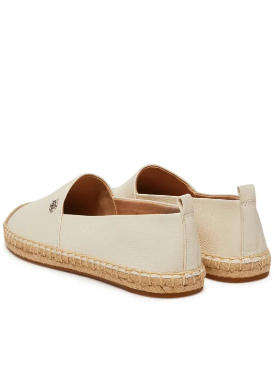 LAUREN RALPH LAUREN Espadryle Cameryn IV 802905304003 Biały
