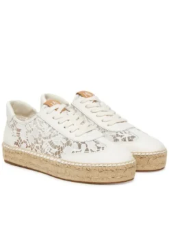 LAUREN RALPH LAUREN Espadryle 802P10496001 Biały
