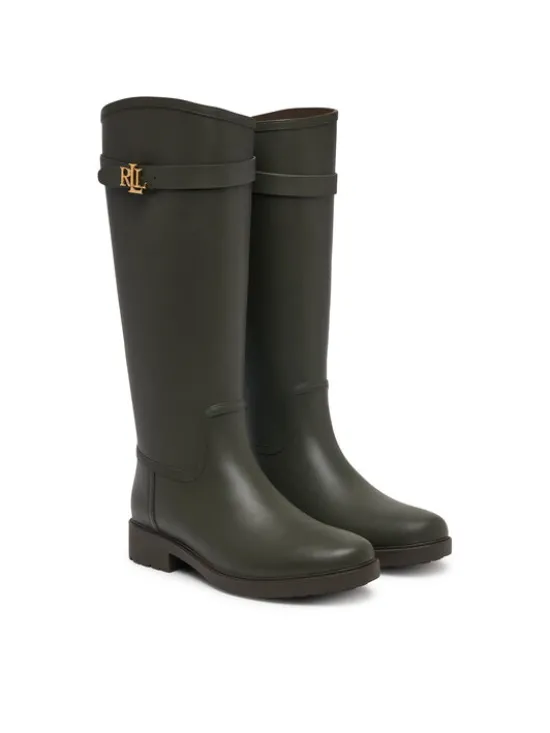 LAUREN RALPH LAUREN Kalosze Portiah Bo Wbo 802980678003 Zielony