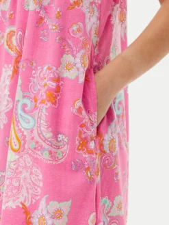 LAUREN RALPH LAUREN Koszula nocna ILN02424 Różowy Regular Fit