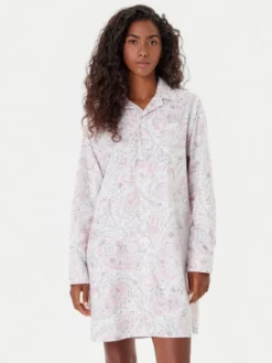 LAUREN RALPH LAUREN Koszula nocna ILN32448 Różowy Relaxed Fit