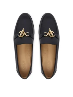 LAUREN RALPH LAUREN Loafersy 802P10534001 Czarny