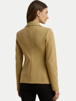 LAUREN RALPH LAUREN Marynarka 200971364002 Beżowy Straight Fit