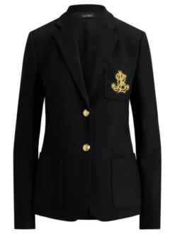 LAUREN RALPH LAUREN Marynarka Bullion 200797305500 Czarny Regular Fit