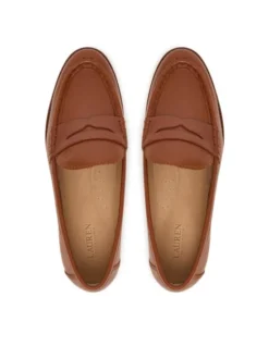 LAUREN RALPH LAUREN Mokasyny Wynnie  802P09042002 Brązowy