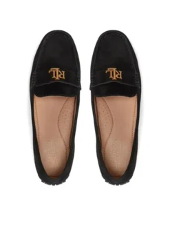LAUREN RALPH LAUREN Mokasyny 802821629018 Czarny