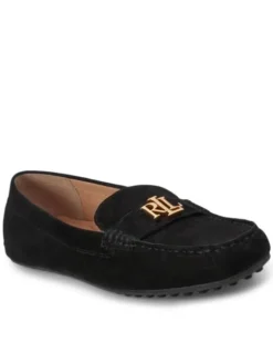 LAUREN RALPH LAUREN Mokasyny 802821629018 Czarny