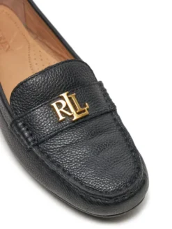 LAUREN RALPH LAUREN Mokasyny 802942768001 Czarny