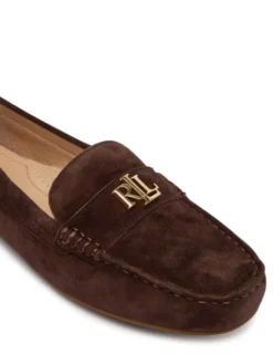 LAUREN RALPH LAUREN Mokasyny Barnsbury 802821629038 Brązowy