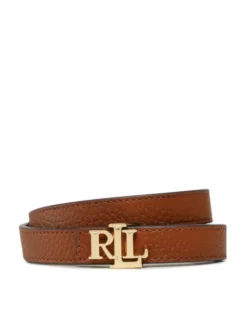 LAUREN RALPH LAUREN Pasek Damski 412912038002 Brązowy