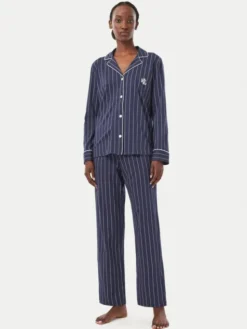 LAUREN RALPH LAUREN Piżama I818702 Granatowy Regular Fit