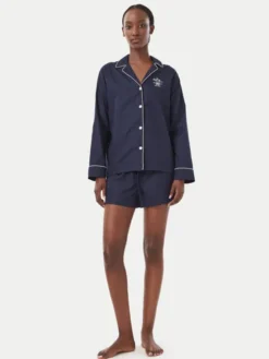 LAUREN RALPH LAUREN Piżama ILN12545 Granatowy Regular Fit