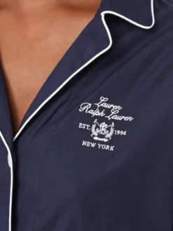LAUREN RALPH LAUREN Piżama ILN12545 Granatowy Regular Fit