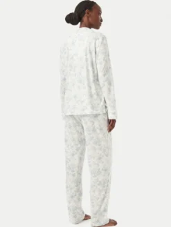 LAUREN RALPH LAUREN Piżama ILN92540 Niebieski jasny Regular Fit