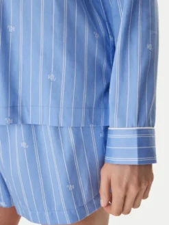 LAUREN RALPH LAUREN Piżama ILN12490 Niebieski Regular Fit