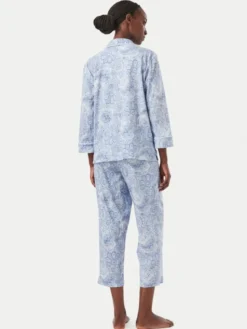 LAUREN RALPH LAUREN Piżama I819702 Niebieski jasny Regular Fit