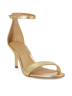 LAUREN RALPH LAUREN Sandały Allie Mid 802978207002 Złoty