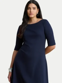 LAUREN RALPH LAUREN Sukienka koktajlowa Munzie 200973599005 Granatowy Regular Fit