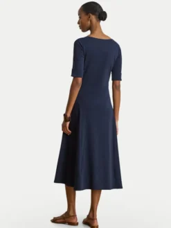 LAUREN RALPH LAUREN Sukienka koktajlowa Munzie 200973599005 Granatowy Regular Fit