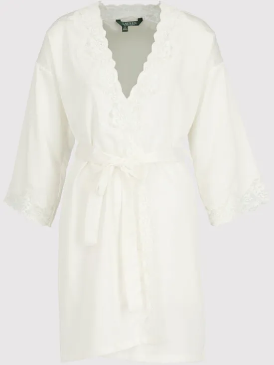 LAUREN RALPH LAUREN Szlafrok I8141226 Biały