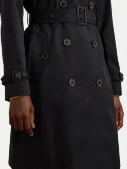 LAUREN RALPH LAUREN Trencz 297967122003 Granatowy Regular Fit