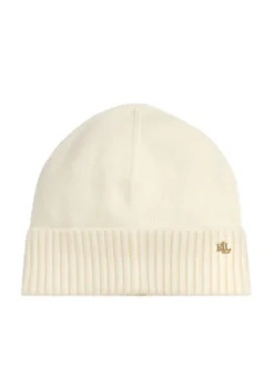 LAUREN RALPH LAUREN Zestaw szalik i czapka 454P23530002 Brązowy jasny