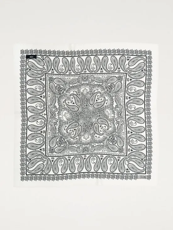LEBRAND Chusta Bandana Beżowy jasny
