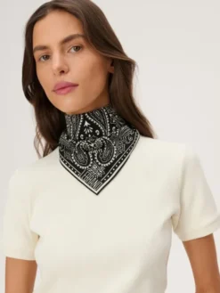 LEBRAND Chusta Bandana mini Czarny