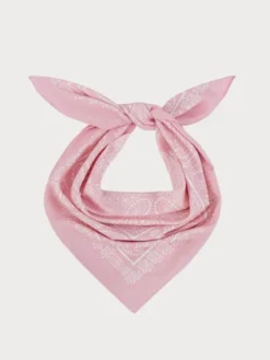 LEBRAND Chusta Bandana Różowy jasny