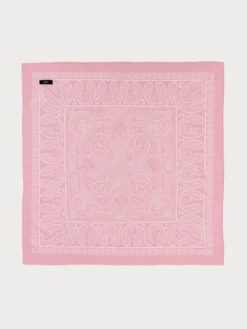 LEBRAND Chusta Bandana Różowy jasny