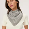 LEBRAND Chusta Bandana Szary
