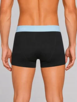 Lee Bokserki Arturo 3 Pack Cotton Elastane Trunks Czarny