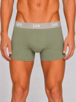 Lee Bokserki Becket 3 Pack Cotton Elastane Trunks Kolorowy