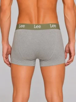 Lee Bokserki Becket 3 Pack Cotton Elastane Trunks Kolorowy