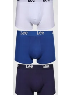 Lee Bokserki Gannon 3 Pack Cotton Elastane Trunks Kolorowy
