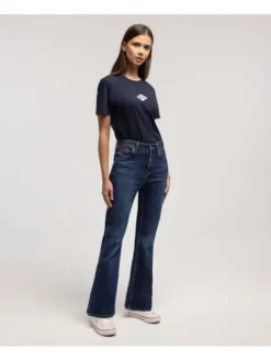 Lee Cooper Jeansy BECCA 3200 Granatowy Bootcut Fit