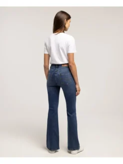 Lee Cooper Jeansy BECCA 2418 Niebieski Bootcut Fit